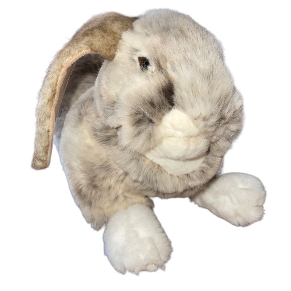 Folksman Toys Folkmanis Holland Lop Ear Floppy Bunny Rabbit Puppet Full Body Realistic 6